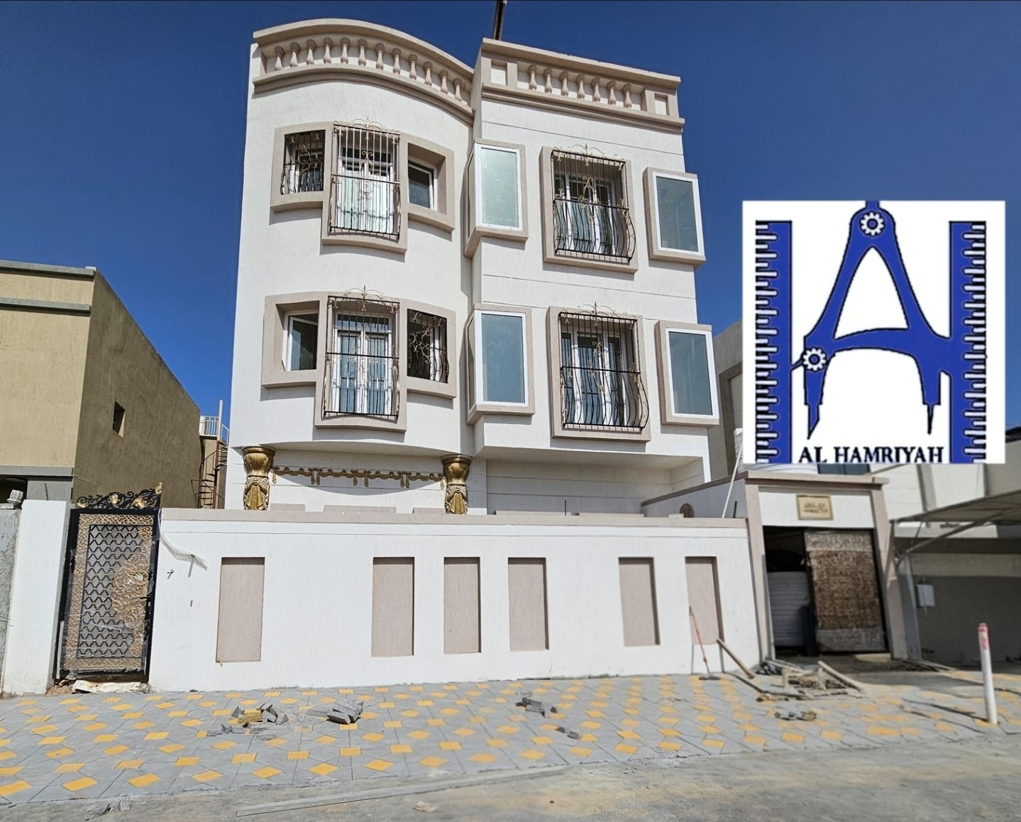 Residential complex construction and supervision – Al Hamriyah Engineering Consultancy Sharjah
